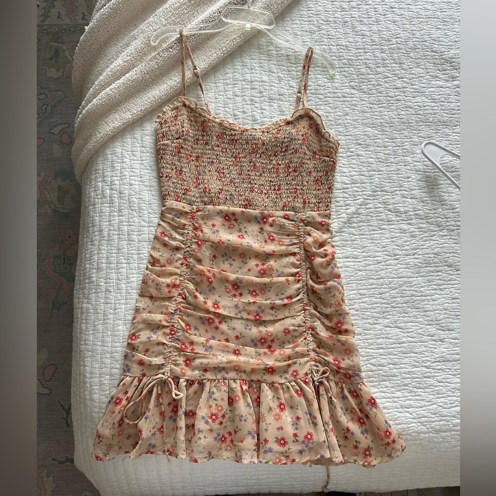 fitted mini dress